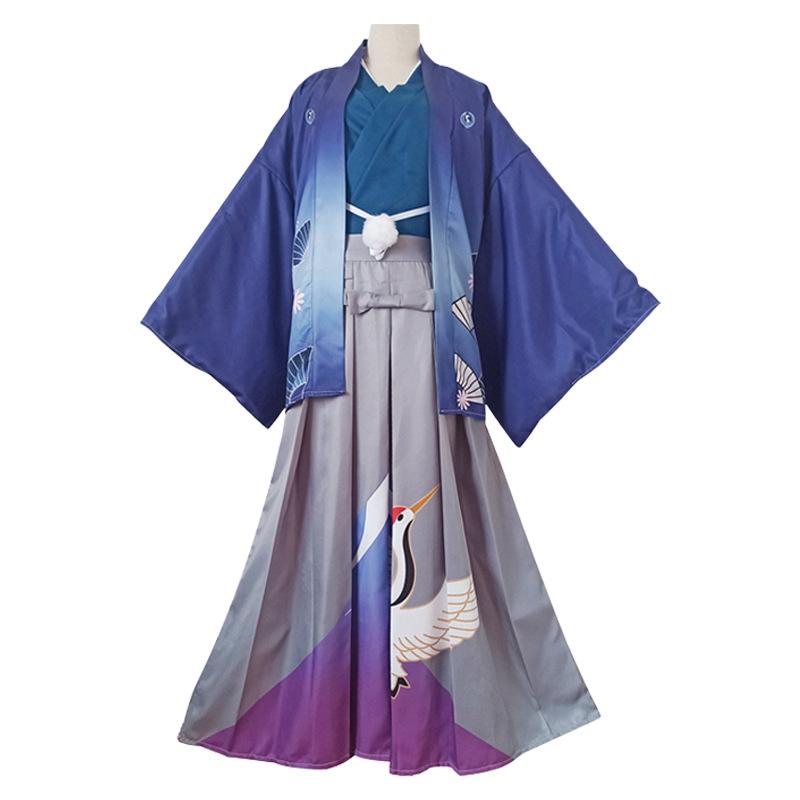 Bungo Stray Anime Dogs Nakahara Chuuy Dazai Osamu Cosplay Outfit Wafuku Fan Gift