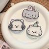 For Magsafe Magnetic Holder Cute Cartoon Animal Mobile Phone Air Bag Holder Retractable Portable Desktop