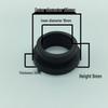 Silicone Rubber Gasket for Water Heater Pipes and Hoses