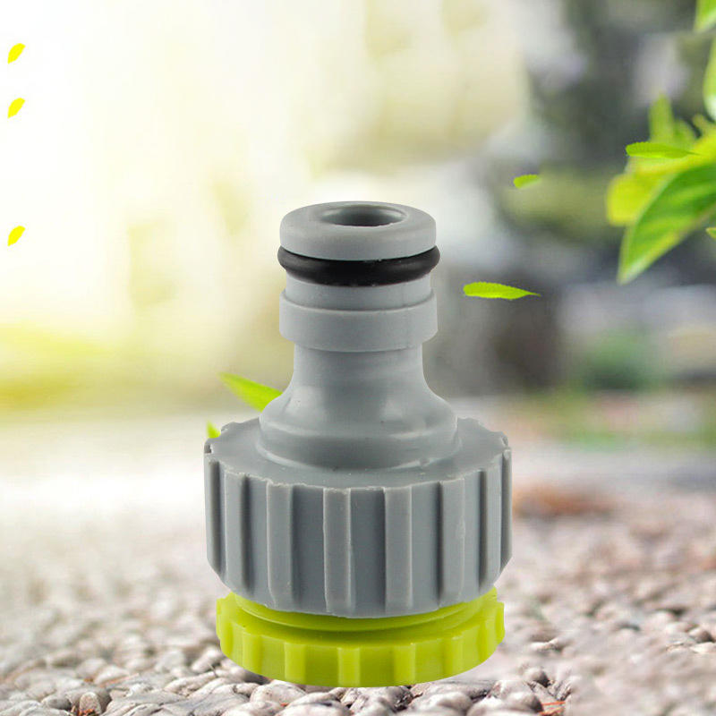 סט מחברים מהירים לצינור מים מפלסטיק עם מתאם פטמה עם הברגה פנימית למכונת כביסה, ברז, אביזרי צנרת גינה, חיבור הברגה זכר