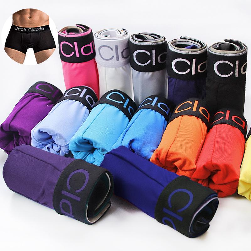 Men's Ultra-Fine Fiber Boxer Briefs with Mid-Waist and Concave-Convex Design