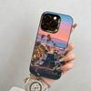 Travel Los Angeles California  Phone Case For iPhone 17,16,15,14,13,12,11 Plus,Pro Max,XS,Colorful Silver Phone case Funda Cover