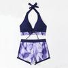 2026 Women's High-Waisted Boyshort Bikini Swimsuit - Modest, Sporty Two-Piece