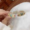 Ethnic Style Women's Hand Bracelet Traditional Chinese Cloisonne Bracelet Enamel Bracelet  Women