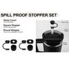6/12Pcs Accessories for Stanley Cup 1.0 2.0 40oz/ 30oz Tumbler Silicone Spill Proof Stopper Set Straw Cap Leak Stopper
