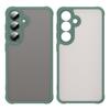 For Samsung Galaxy S25/S24 Phone Case Drop Proof Airbags Frosted Translucent PC + TPU Back Cover