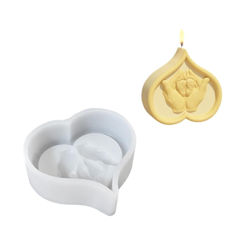 Mother and Baby Candle Molds Mother's Day Silicones Mould Casting Mould Craft Supplies for Home Party Decorations