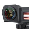Fast Charging USB Adapter For Motorcycles Featuring Color Screen Temperature Meter Intelligent Overcurrent Protections