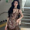 Women Long Tank Tops Printing Girls Y2K Tops Bandeau Vest Backless For Lady Sexy Fashion Street Wear