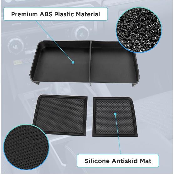 Center Console Organizer Compatible With  2024 2025 2026 Pilot/2026 Passport Accessories, Storage Box Tray Ert Divider Compartment Tray Interior