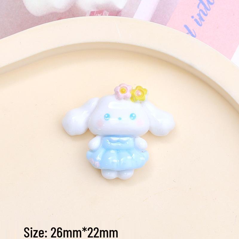 Cute Animal Cartoon Resin Charms & Hair Clip Accessories