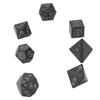 Light Up Dice Set Rechargeable Glowing Dice Auto Lights Up When Rolling for Role Playing Game