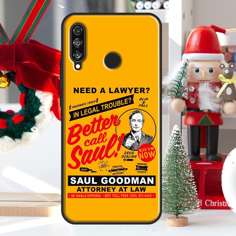 Better Call Saul For Huawei Nova 9 10 SE 11 Pro Y60 Y70 Y90 Y61 Y91 Y72 Y73 12i 11i 8i P20 P30 P40 Lite Case
