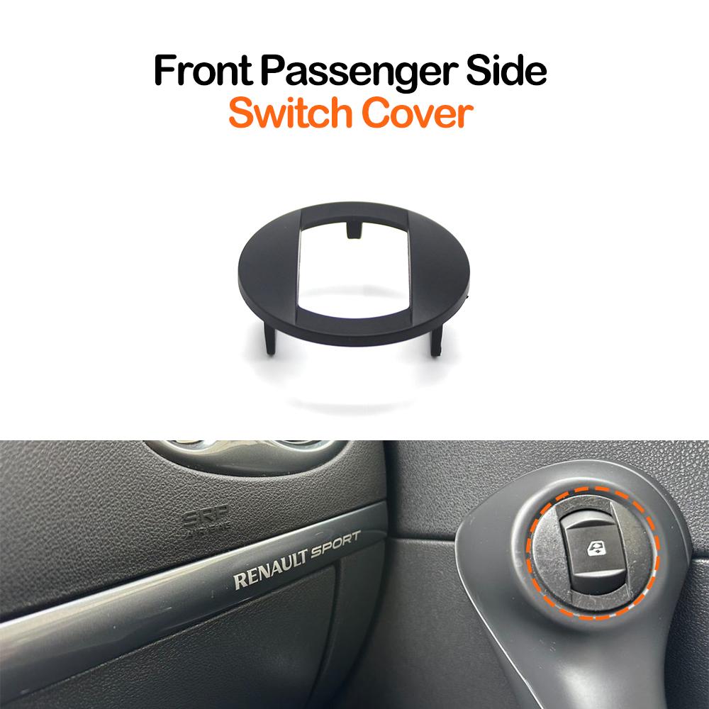 Interior Car Front Left Right Inner Door Pull Handle Assembly Kit Replacement For Renault CLIO 3 MK3 2005 2006 2007 2008 2009