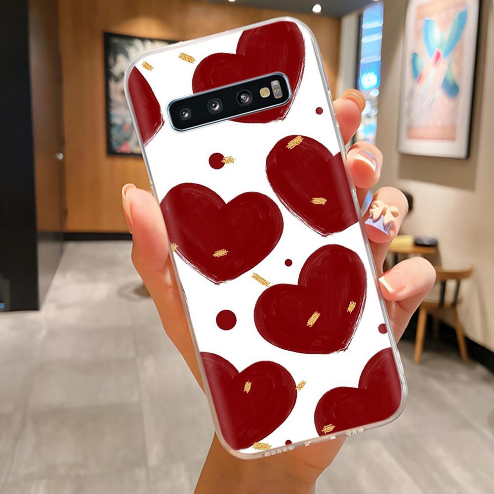 Phone Case For Samsung Galaxy S10 Plus Case Fundas Cases For Samsung Galaxy S10 S 10+ S10E Soft TPU Silicone Bumper Cover Coque