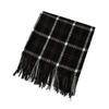 New Korean Sweet and Warm Imitation Cashmere Scarf Plaid Student Couple Winter Thickened Warm Long Scarf