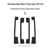 Mercedes-Benz E-Class E300L/E260L 2024-25 Door Sill Scuff Plates & Trunk Protector Welcome Pedal Decoration