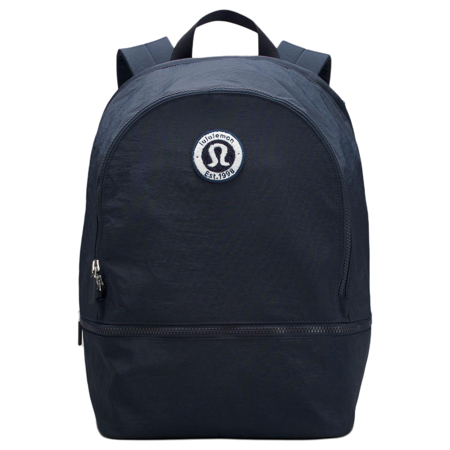 Lululemon City Adventurer 20L Logo Nylon Backpack Women backpack Dark-Blue LW9EJCS-234838 Dark Blue