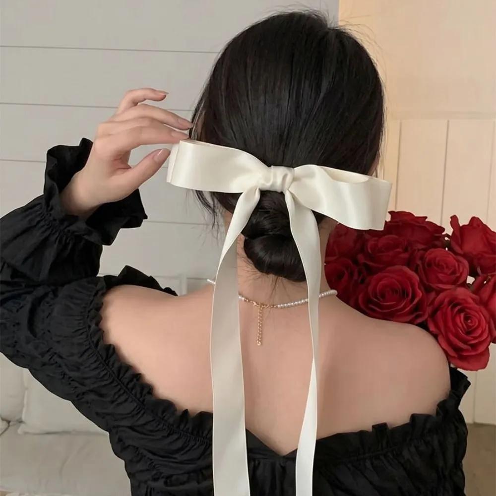 Elire Long Ribbon Hairpin / Big Self-Wedding Updo Wedding Veil Snapshots