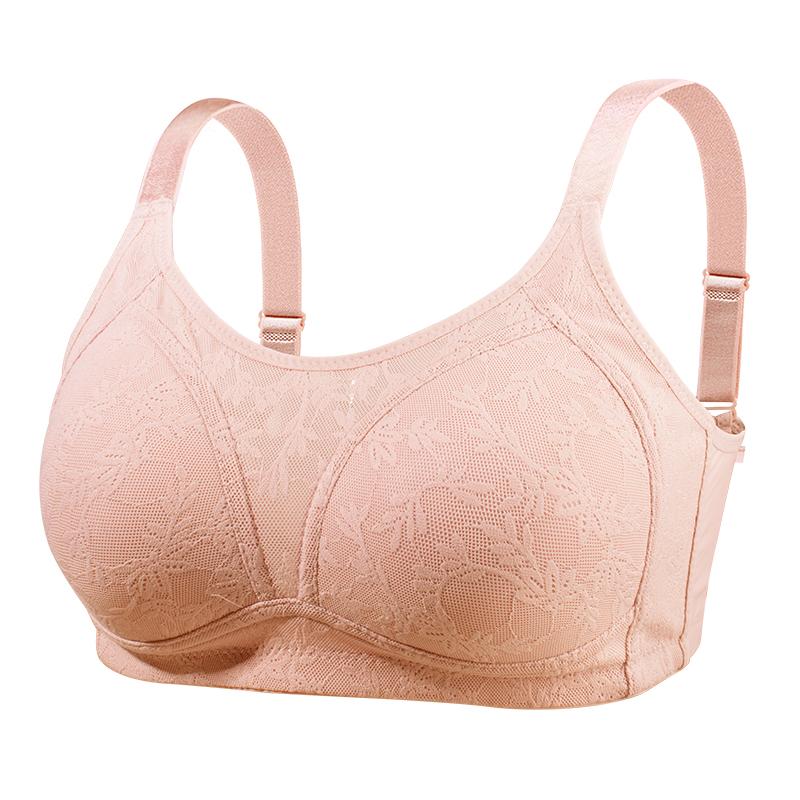 

FallSweet Кружевной бюстгальтер с полной чашкой для женщин, бюстгальтеры пуш-ап, беспроводной бесшовный бюстгальтер-футболка, женское нижнее белье 36-44BC 44/100BC