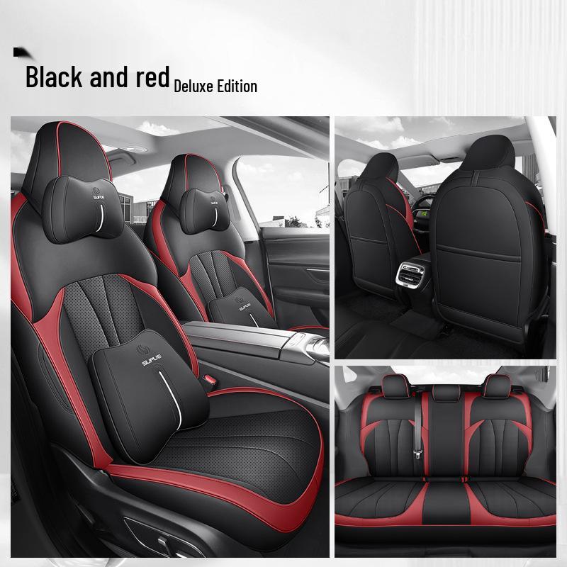 DJGY XPeng P7 Autositzkissenbezug - Sportleder, Ganzjahresmatte