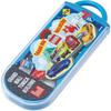 Skater Tomica Trio Set for Kids 16.5cm Chopsticks Spoon Fork