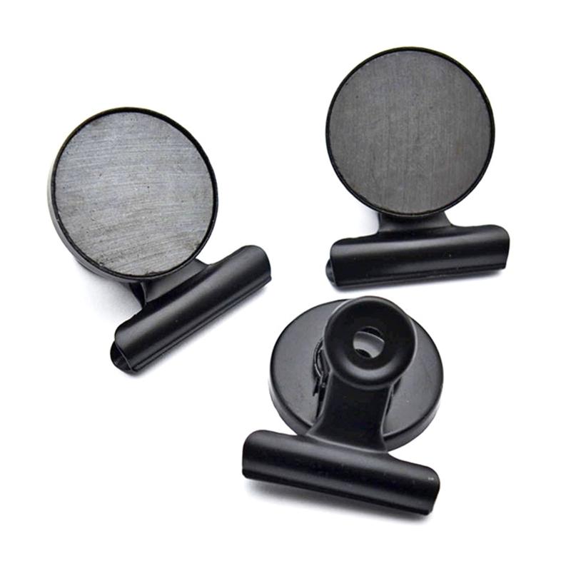 Pinces à papier magnétiques Magnets de réfrigérateur robustes avec pinces pour la salle de classe