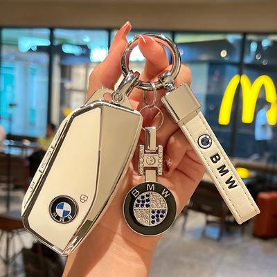 FA6Fashion Car Key Case Cover Shell Remote Keychain For BMW 7 Series G70 G09 XM U06 G81 M3 2023 I7 X7 G07 LCI iX I20 X1 U11 Keyless