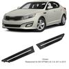 2PCS Black, Chrome color Car Side Vent Garnish Grille for KIA OPTIMA 2.0L 2.4L 2011-2015