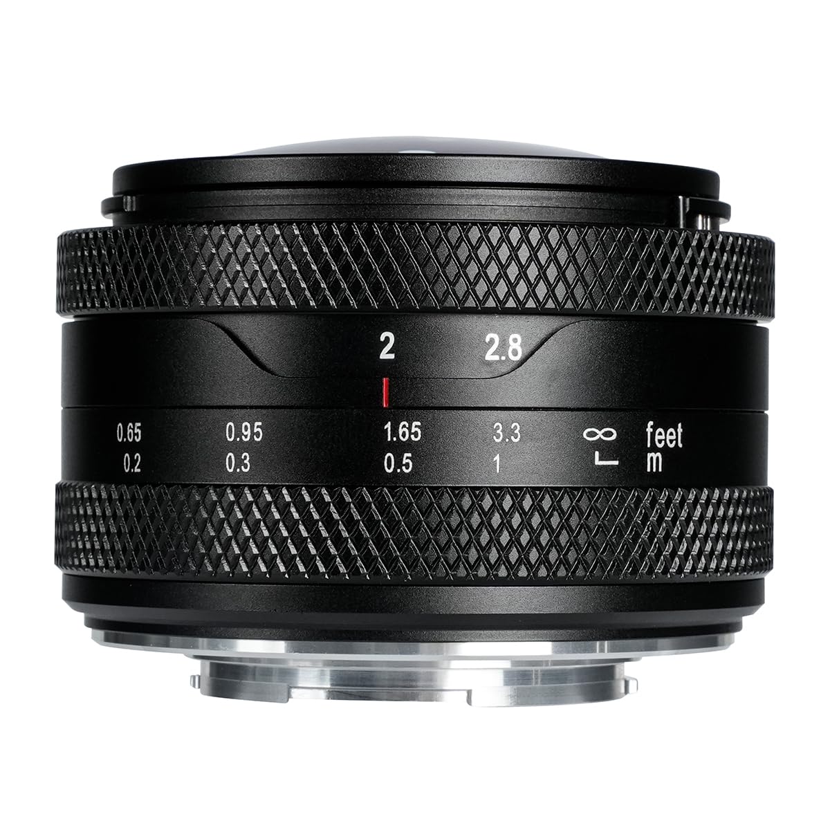 

AstrHori Circular Fisheye Micro Four MF Single Large Black 6.5mm F2.0 Lens, 192° Ultra-Wide Angle, APS-C Compatible, Thirds, (Manual Focus), Focus, чёрный