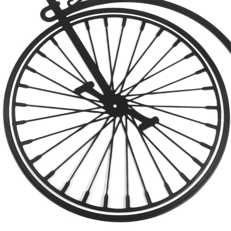 Metal Bicycle Wall Art Bike Artwork Hanging Decor Home Decorations for Living Room Study Bedroom Dinning Room Office