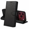 Case for iPhone 18 PRO - Black Wallet Magnetic Flip Cover Card Holder Phonillico®