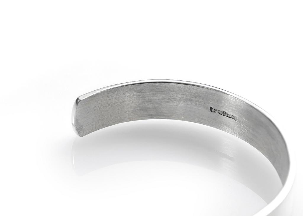 Howthere Cuff Silver Bangle