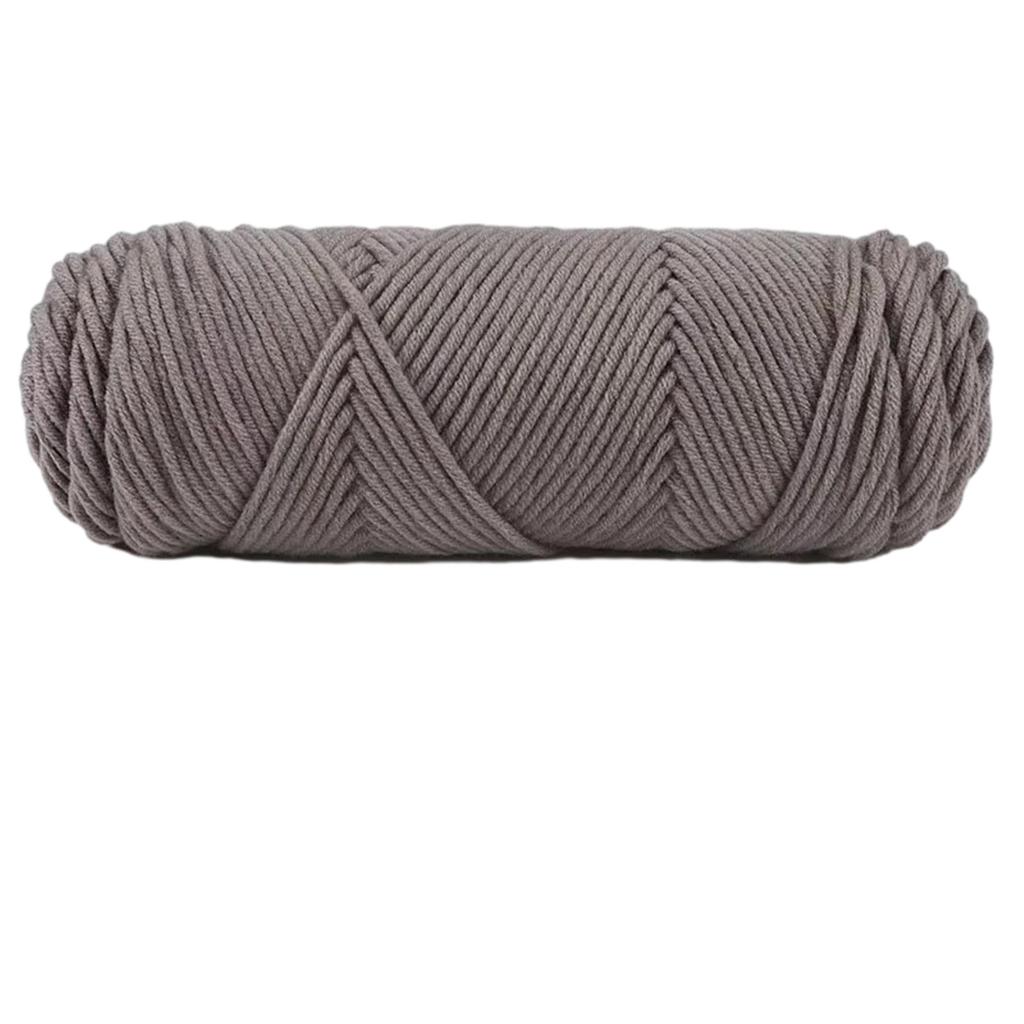 Milk Cotton Thread Colorful Milk Cotton Yarn Soft Comfort Milk Cotton Crochet Knitwear DIY Hand Knitting Yarn Mulitcolor