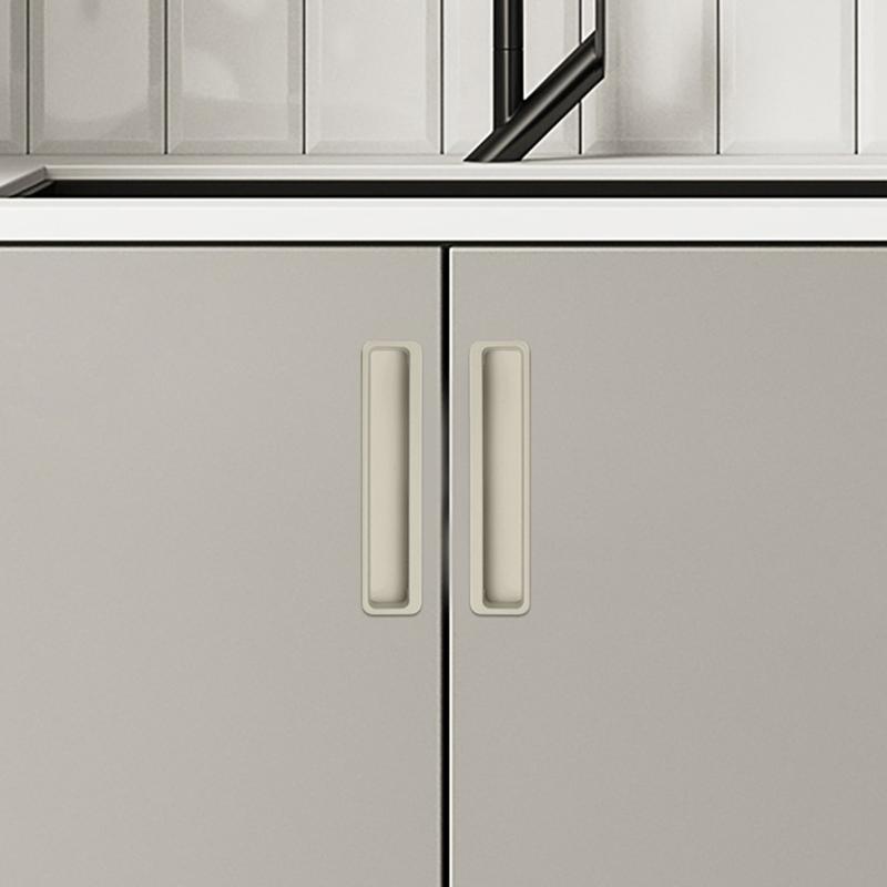 Aluminium Schwarz Eingelassen Geschlitzt Schiebetür Unsichtbarer Griff Gold Schlafzimmer Kleiderschrank Schublade Knauf Möbel Zuhause Griff Dekorativ