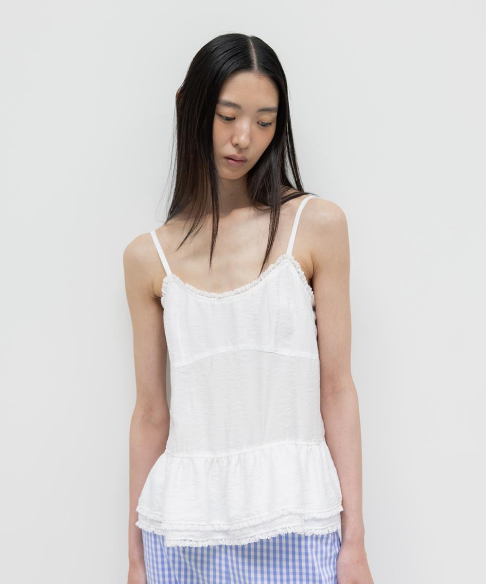 Gbh Apparel Frill Lace Sleeveless / White White/Free