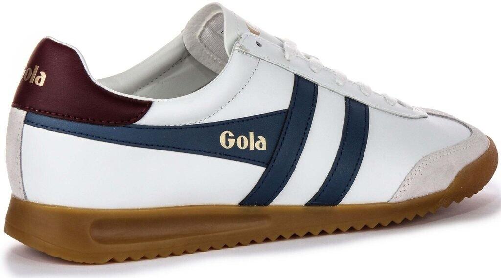 Gola Classics Men's Torpedo Leather Trainers White/moonlight/burgundy