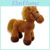Plush Horse Toy With Short Pile For Kids And Home Decor