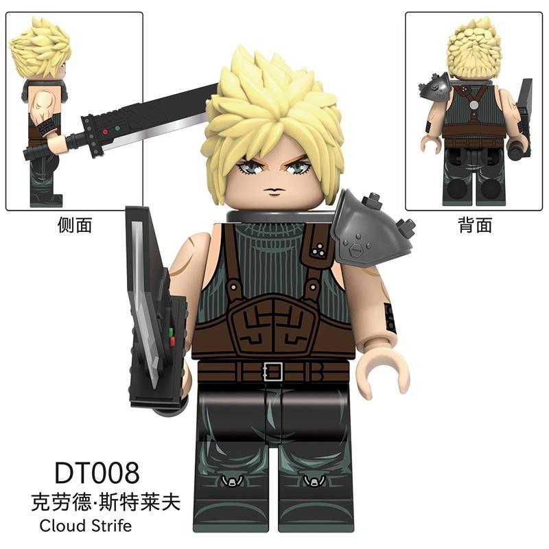 Game Series Mini Characters Cartoon Action Figures Building Blocks Assembly Scene Bricks Accessories Dolls Toys Gifts DT8903