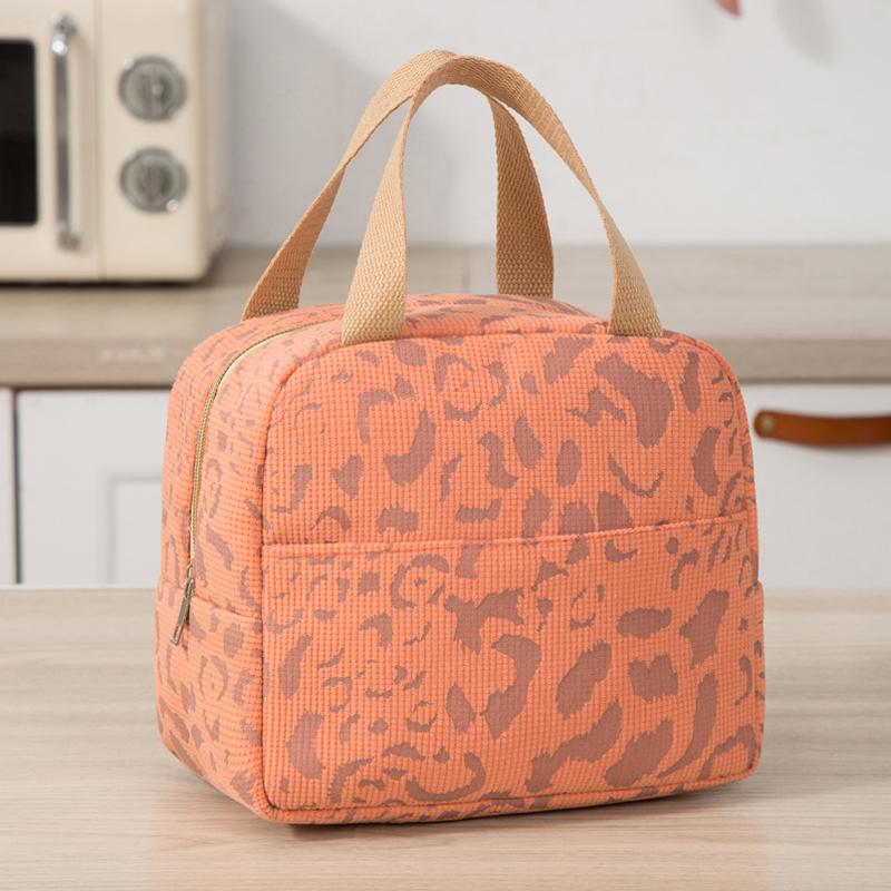 Ink Pattern Lunch Bags For Women Insulation Bento Pack Aluminum Foil Rice Bag Meal Pack Ice Pack Student Bento Lunch Bags