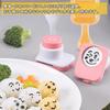 KALOLINNA Nori Punch, Pin, Embosser, Rice Ball Shape, Nori Punch, Seaweed Cutter, Cute and Easy Character Bento Cutter, Bento Box Accessory, Kitchen S