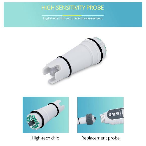 Professional pH Meter Pen Type Water Quality Tester Acidometer PH Acidity Meter for Aquarium Acidimeter Water Measuring PH818