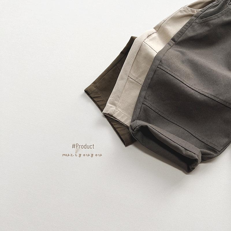 Dětské univerzální jarní ležérní kalhoty v korejském stylu pro chlapce a dívky