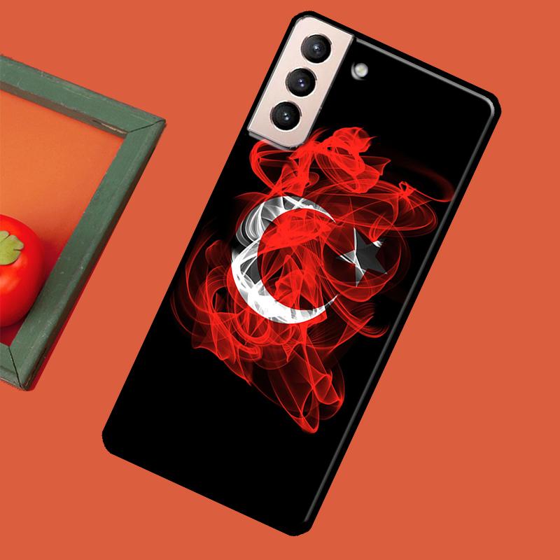 Turkey Turkish Flag Soft Case For Samsung Galaxy S23 S22 S21 Ultra Note 20 Note 10 S8 S9 S10 Plus S20 FE Cover