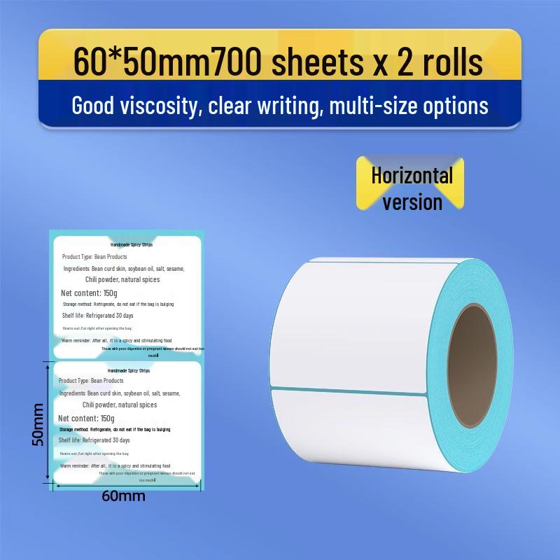 Durable Self-Adhesive Thermal Barcode Label Paper