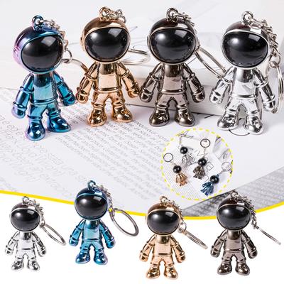 Robot Keychains Men Creative Spacemen Car Key Chain Ring For Office Backpack