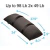 Patio Weight Sandbags Sandbags Weatherproof Outdoor Fillable Sandbags