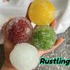 Slushy Bayberry Stress Ball Squishy Toy Shapeable Non-rebound Fidget Toys ASMR Slushy Squeeze Ball Anti Stress Rustling Sound