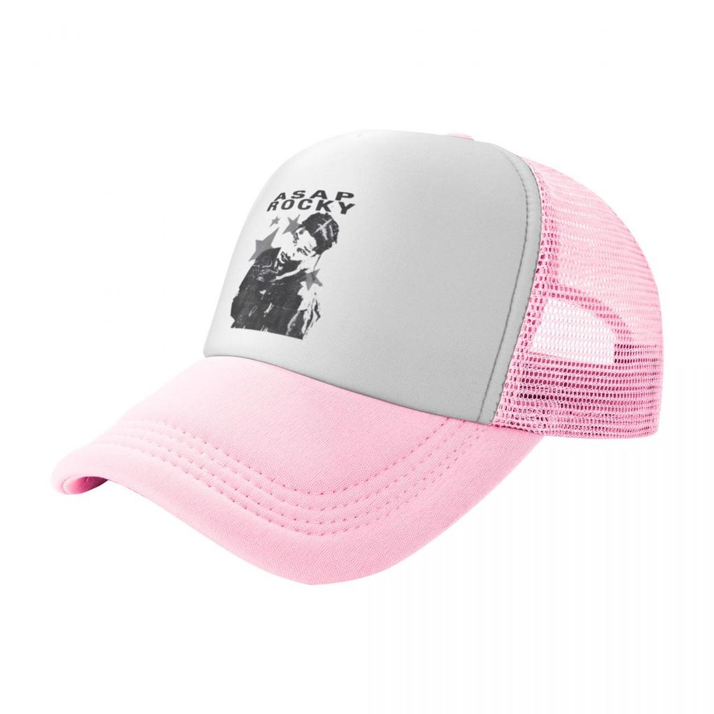 ASAP Vintage Rockey Summer Mesh Baseball Caps For Mens Camping Female Beach Sun Hat Hip Hop Trucker Cap