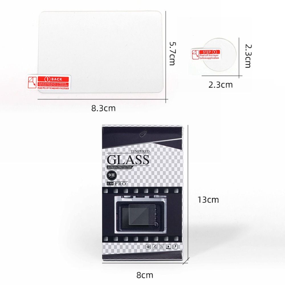 Film Protector Obiectiv Anti Amprente Sticlă Temperată Anti Zgârieturi pentru Fujifilm Instax WIDE EVO
